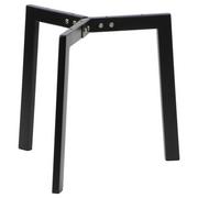 Inne meble biurowe - Stelaż metalowy do stolika NY-L02 średnica fi 55cm,wysokość 42 cm, kolor czarny - miniaturka - grafika 1