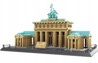 Klocki - KLOCKI KONSTRUKCYJNE WANGE 6211 BRAMA BRANDENBURSKA BERLIN 1551 KLOCKÓW - miniaturka - grafika 1