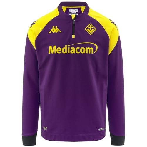 Kappa 2023-2024 Fiorentina Half Zip Training Top (Fioletowy)