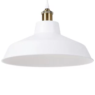 BLmeble Lampa wisząca biała PECHORA BLmeble - Lampy sufitowe - miniaturka - grafika 1
