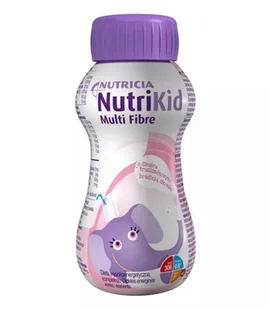NUTRICIA NUTRIKID MULTI FIBRE SMAK TRUSKAWKOWY 200 ml - Żywienie medyczne - miniaturka - grafika 1