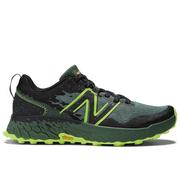 Buty sportowe męskie - Buty męskie New Balance Fresh Foam Hierro v7 MTHIERT7  zielone - miniaturka - grafika 1