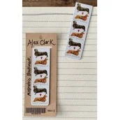 Zakładki do książek - Alex Clark Zakładka do książki BM12 Jamnik - miniaturka - grafika 1