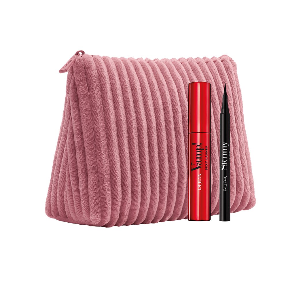 Pupa Vamp! Zestaw: Sexy Lashes Tusz do rzęs + Vamp! Skinny Eyeliner