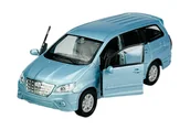 Samochody i pojazdy dla dzieci - WELLY TOYOTA INNOVA NIEBIESKA 1:34 43618 - miniaturka - grafika 1