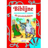 Religia i religioznawstwo - Biblijne kolorowanki i zadania dla przedszkolaków - Bogusław Nosek - miniaturka - grafika 1