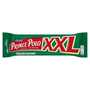 Kraft Kruchy wafelek z kremem orzechowym oblany mleczną czekoladą Prince Polo XXL Orzechowe 50 g - Ciastka - miniaturka - grafika 2