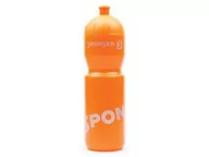 Shakery i bidony sportowe - Bidon SPONSER NET orange / silver 750 ml (NEW) - miniaturka - grafika 1