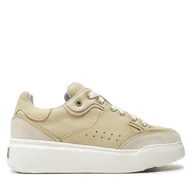 Sneakersy damskie - Sneakersy Max Mara Activegreen 2414761111 Beżowy - miniaturka - grafika 1