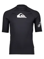 Kąpielówki męskie - Quiksilver Koszulka kąpielowa w kolorze czarnym - miniaturka - grafika 1