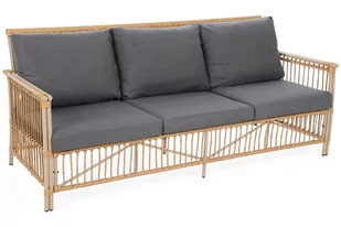 Meble ogrodowe technorattanowe Sycylia Beige / Grey - Meble ogrodowe - miniaturka - grafika 3
