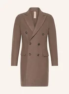 Płaszcze damskie - Eleventy Płaszcz Wełniany braun - miniaturka - grafika 1