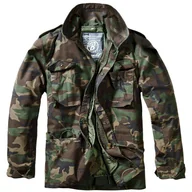 Odzież trekkingowa męska - Kurtka myśliwska męska Brandit M65 Classic Woodland - miniaturka - grafika 1