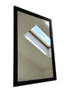 Lustra - Lustro prostokątne z serii HIT Erama 40 x 60 cm w ramie czarnej 1szt. - miniaturka - grafika 1