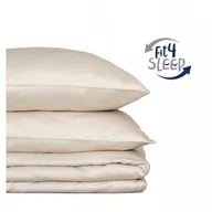 Pościel - Pościel Fit.4.Sleep beżowa BAWEŁNA 100%, Kolor - beż, Rozmiar - 160x200+2 posz. 70x80 - miniaturka - grafika 1