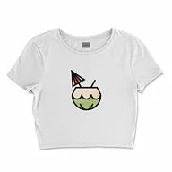 Koszulki i topy damskie - Bona Basics, Koszulka damska z nadrukiem cyfrowym,%100 bawełna, biała, casualowa, topy damskie, rozmiar: XL, biały, XL Krótki - miniaturka - grafika 1