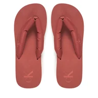 Klapki i japonki damskie - Japonki Calvin Klein Jeans Beach Sandal Flatform Ttxr Satin YW0YW01723 Brązowy - miniaturka - grafika 1