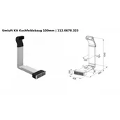 Akcesoria i części AGD - Franke Studio 112.0678.323 zestaw montażowy pochłaniacz (cokół 10 cm) - miniaturka - grafika 1