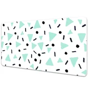 Podkładki na biurko - Podkładka ochronna na biurko Wzór retro 90x45 cm - miniaturka - grafika 1