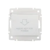 Wyłączniki światła i elektryczne - Kanlux Łącznik hotelowy z opóźnieniem wyłączenia DOMO 01-1190-102 bi 24728 - miniaturka - grafika 1