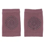 Skarpetki dla dzieci - Gobabygo - Antypoślizgowe Nakolanniki Do Raczkowania Misty Plum - miniaturka - grafika 1