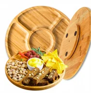 Deski do krojenia - DESKA OBROTOWA DO SERWOWANIA PRZEKĄSEK, PRZYSTAWEK I SERÓW – PATERA - miniaturka - grafika 1