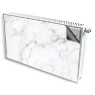 Dekoracje domu - magnes mata magnetyczna kaloryfer dekor biały marmur - miniaturka - grafika 1