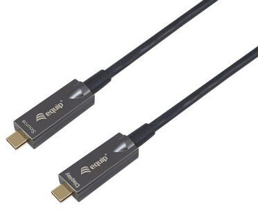 Equip Equip 119468 kabel USB USB 3.2 Gen 2 3.1 Gen 2 10 m USB C 10 Gbit/s 60 W Czarny