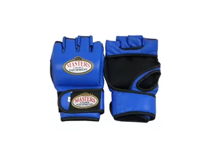 Masters FIGHT EQUIPMENT Rękawice do MMA - GF-3 niebieskie, rozmiar XL - Rękawice bokserskie - miniaturka - grafika 1