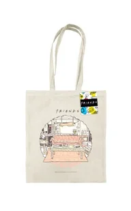 Friends Chillin' With Friends - torba bawełniana - Torby i wózki na zakupy - miniaturka - grafika 1