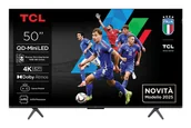 Telewizory - TCL C6KS 50C6KS Telewizor 127 cm (50") 4K Ultra HD Smart TV Wi-Fi Metaliczny - miniaturka - grafika 1