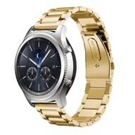 Akcesoria do smartwatchy - Opaska Pasek Bransoleta Stainless Samsung Watch 42Mm 3 41Mm 4 40/44Mm Active Huawei Watch Gt 2 / 3 42Mm Amazfit Gts 1 2  2E Mini Garmin Venu / Sq Gold - miniaturka - grafika 1