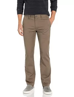 Spodenki męskie - Volcom Męskie spodnie chinosy Frickin Modern Fit Stretch Grzyb 1, 28W x 30L, Grzyb 1, 28W / 30L - grafika 1