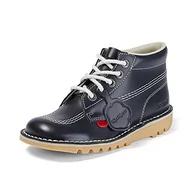 Botki damskie - Kickers Damskie klasyczne botki Kick Hi, niebieski (Blue Navy), 36 EU - miniaturka - grafika 1