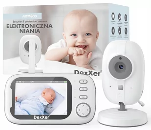 Niania Elektroniczna Z Funkcją Nagrywania Obrazu Abm600 - Elektroniczne nianie i monitory oddechu - miniaturka - grafika 1