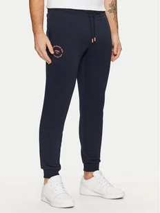 Jack&Jones Spodnie dresowe Gordon 12268442 Granatowy Regular Fit - Spodnie sportowe męskie - miniaturka - grafika 1
