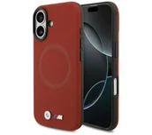 Etui i futerały do telefonów - BMW M FW Metal Logo MagSafe do iPhone 17 Czerwony - miniaturka - grafika 1