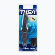 Sprzęt do nurkowania - Nóż do nurkowania TUSA Mini Knife FK-11 czarny - miniaturka - grafika 1