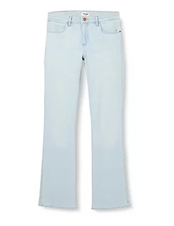 Spodnie damskie - Wrangler Jeansy damskie typu bootcut, ŻÓŁTY, 34W / 34L - grafika 1