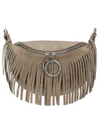 Torebki damskie - Wojas Skórzana torebka w kolorze jasnobrązowym - 25 x 15 x 8 cm - miniaturka - grafika 1