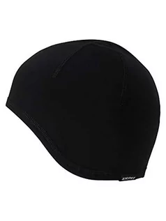 Czapki damskie - Ziener IANTHE under Helmmet czapka pod kask dla dorosłych, czarna, L - grafika 1