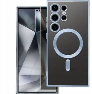 Futerał ELECTRO MAG COVER kompatybilny z MagSafe do SAMSUNG S25 Plus niebieski - Etui i futerały do telefonów - miniaturka - grafika 1