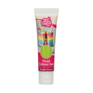 Barwnik spożywczy FunCakes Food Colour Gel Bright Green 30g - JASNY ZIELONY - Dodatki do ciast w proszku - miniaturka - grafika 1