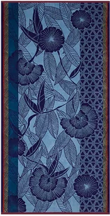 Le Jacquard Fran ais Ręcznik plażowy Orinoco Niebieski - Ręczniki - miniaturka - grafika 1