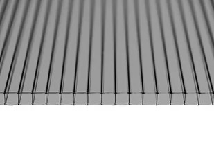 Poliwęglan komorowy 2000x1050 dymny (szary) 4 mm - Inne materiały budowlane - miniaturka - grafika 1