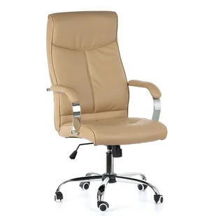 Fotel biurowy, krzesło biurowe B2B Partner Fotel biurowy LUGO, beżowy NF-3602 PU beige 4 - Fotele i krzesła biurowe - miniaturka - grafika 1
