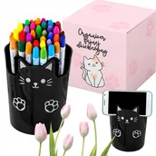 Przyborniki na biurko - Organizer Na Długopisy Biurko Telefon Przybornik Prezent Na Dzień Kobiet - miniaturka - grafika 1