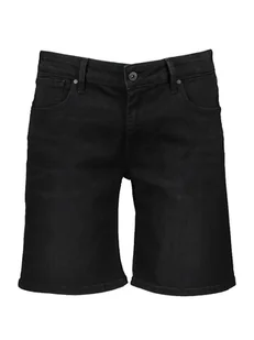 Pepe Jeans Szorty dżinsowe w kolorze czarnym - Spodenki damskie - miniaturka - grafika 1