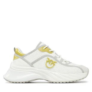 Sneakersy PINKO Ariel 10 SS0065 T030 Biały - Sneakersy damskie - miniaturka - grafika 1