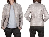 Kurtki damskie - Kurtka Damska Przejściowa Pikowana JRX r 38 beżowa - miniaturka - grafika 1